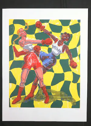 Frans Franciscus - Zeefdruk, Boksers kopen? Bied vanaf 1!