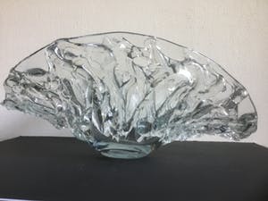 Niet of onleesbaar gesigneerd - Glazen schaal kopen? Bied vanaf 10!