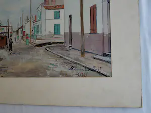 Maurice Utrillo - Kunst-Schoolplaat uit 1975 , Avallon - Stichting Beeldende Vorming Utrecht kopen? Bied vanaf 35!