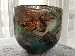 Mdina kunstglas - Mdina glazen kom kopen? Bied vanaf 60!