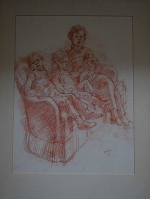 Joop Liesker - De familie op de bank kopen? Bied vanaf 100!