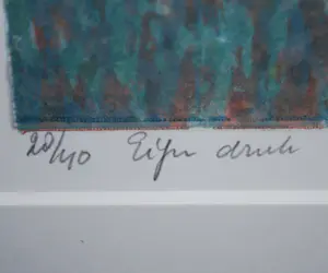 Hans Dolieslager - Bomenrij - zeefdruk, oplage 40 - prachtig ingelijst kopen? Bied vanaf 100!