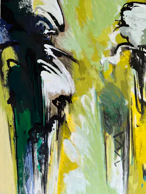 Mattie Schilders - handgesigneerde zeefdruk | 'Three, out of a perfect pair' | 1993 kopen? Bied vanaf 10!