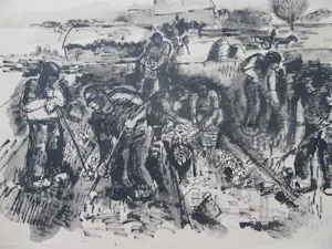 Paul Kromjong - ongetiteld - arbeiders op het land kopen? Bied vanaf 50!