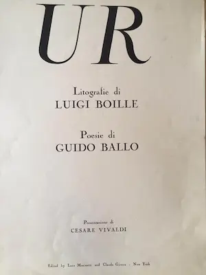 Luigi Boille - Gesigneerde Litho - 'ACRE' - 37/100 - 1971 kopen? Bied vanaf 95!