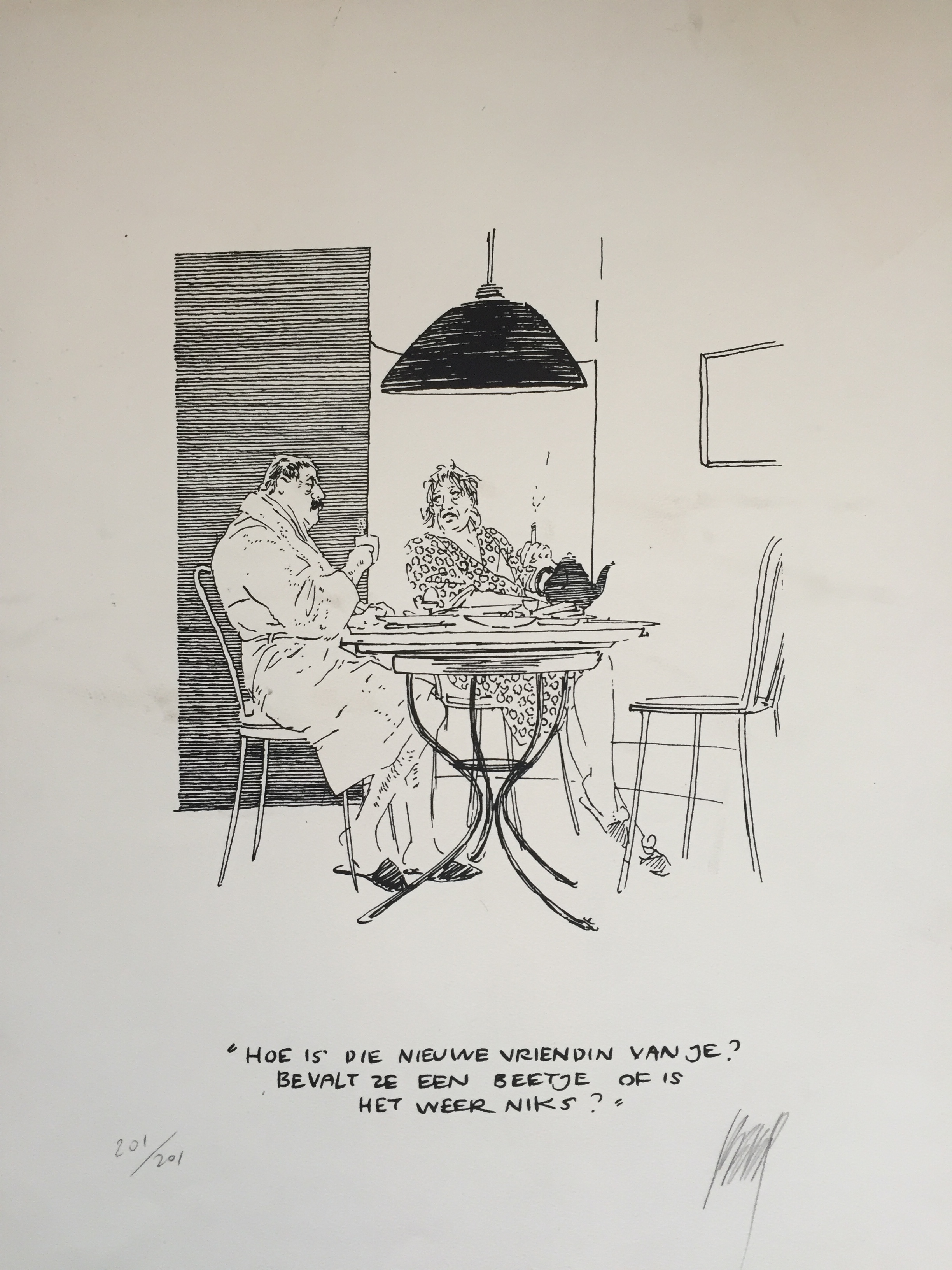 Peter van Straaten - hoe is die nieuwe vriendin......? verkocht voor € 45!