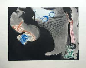 Ger Lataster - grote kleurenets uit 1989 - oplage X verkocht voor € 95!