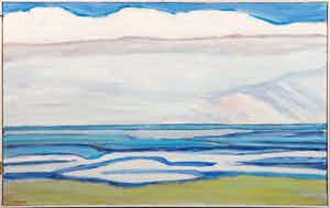 Paul Overhaus - Acryl op doek, Branding - Ingelijst (Groot) verkocht voor € 150!