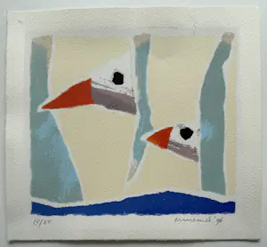 Hans Innemee - handgesigneerde zeefdruk | 'Zonder titel' | 1996 kopen? Bied vanaf 10!