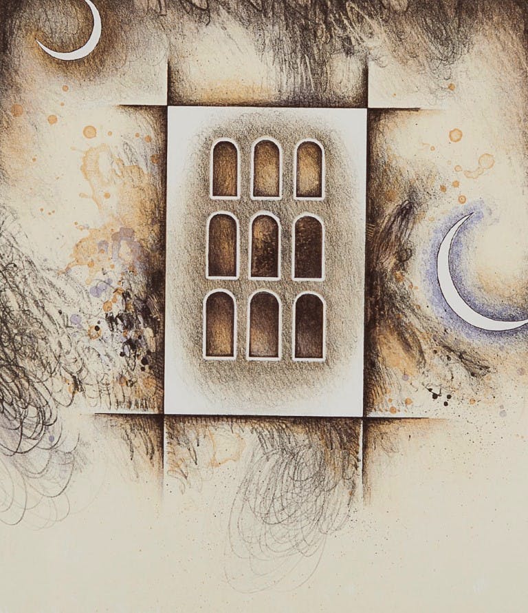 Jurjen Ravenhorst - titel onbekend - Litho op papier - 1991 - ed. 278/300 - gesigneerd kopen? Bied vanaf 10!