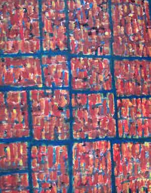 Koos van Vlijmen - Olieverf op doek verkocht voor € 195!