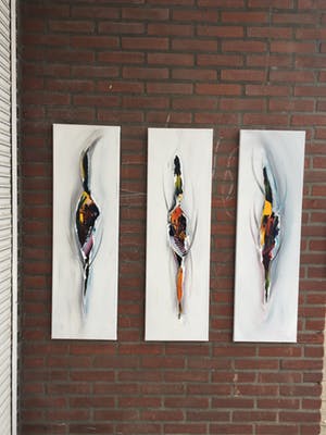 Gena Genadyj - Abstract Drie Luik kopen? Bied vanaf 300!