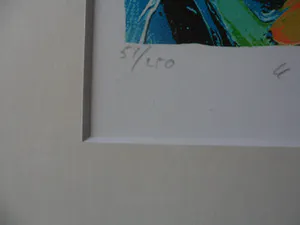 JAS - Zeefdruk, Orange Favorite - Ingelijst kopen? Bied vanaf 35!