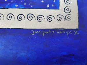 Jacques Tange - "Miroir" acryl/papier/board uit 2010 kopen? Bied vanaf 350!