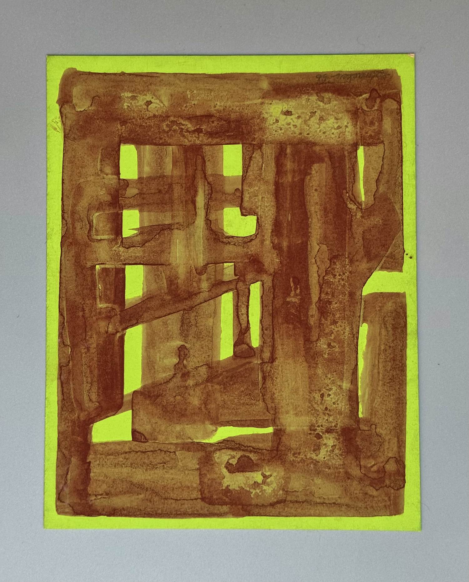 Jozef Hoemaeker - Abstracte compositie, 1956 verkocht voor € 30!