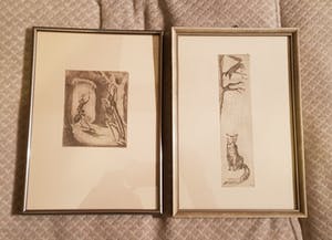 Jeanne Bieruma Oosting - 2 etsen naar Fabels van Lafontaine kopen? Bied vanaf 50!