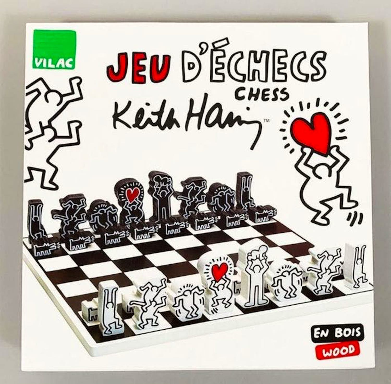 Keith Haring - Keith Haring Schaakspel - inclusief originele doos kopen? Bied vanaf 70!
