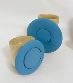 Yvonne van Van Rosse - Zes houten objecten – functionele sculpturen kopen? Bied vanaf 75!