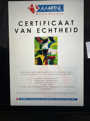 Jacob Kanbier - olieverf 1 - nr 38787 kopen? Bied vanaf 149!