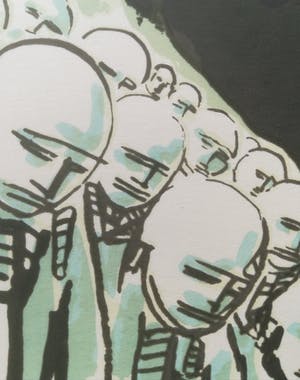 Niet of onleesbaar gesigneerd - Depressie 1 - Gesigneerd - 92/100 kopen? Bied vanaf 1!