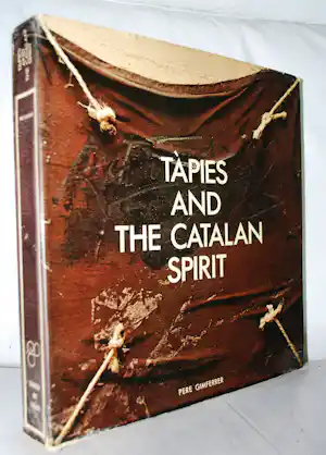 Antoni Tapies - monumentaal boek uit 1975 vendu pour 45€ !