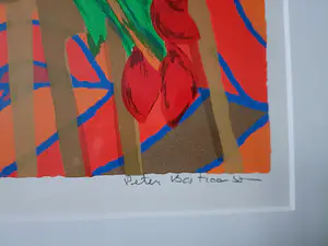 Peter Bastiaanssen - Z.T. Hond aan tafel met vissen, ZGAN kopen? Bied vanaf 75!