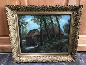 Niet of onleesbaar gesigneerd - Opwettense Watermolen kopen? Bied vanaf 1!