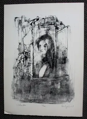 Dirkje Kuik - Litho: Veduta - 1979 kopen? Bied vanaf 59!