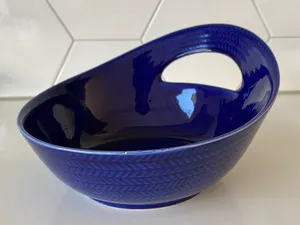 Rorstrand - Blauwe schaal Blå Eld (Blauw Vuur) ontworpen door Hertha Bengtson in 1951 kopen? Bied vanaf 1!