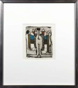 Michel van Overbeeke - Kleurenets, Zonder titel verkocht voor € 1!