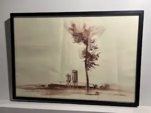 Buy Walter Vilain - DEVA LANDSCHAP 1984? Bid from 300!