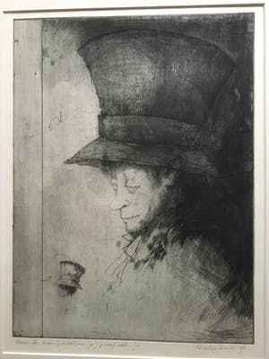 Dirkje Kuik - Lezende man ( portret van Jo) kopen? Bied vanaf 65!