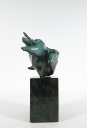 Willem Lenssinck - Gepatineerd bronzen stier, Tournado kopen? Bied vanaf 2000!