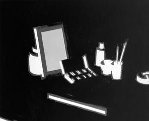 Jeroen Henneman - zeefdruk - 'De aquarel' - 1990 kopen? Bied vanaf 175!