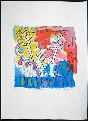 Frank Lengvenius - Zeefdruk, Aandacht kopen? Bied vanaf 1!