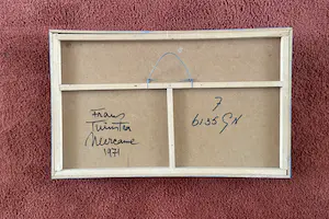 Frans Tuinstra - Abstract keramisch wand reliëf kopen? Bied vanaf 85!