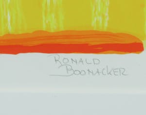 Ronald Boonacker - Zeefdruk, Toscana IV - Ingelijst kopen? Bied vanaf 50!