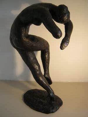 Brons (Onbekend) - Zeer zwaar brons sculptuur van een naakte ballerina kopen? Bied vanaf 300!