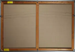 Wim Moerenhout - Olieverf op doek, Luisteren naar muziek - Ingelijst (Groot) kopen? Bied vanaf 1!