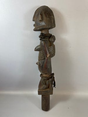 Dogon - Rare and old Afrikaans Dogon statue from Mali. kopen? Bied vanaf 45!
