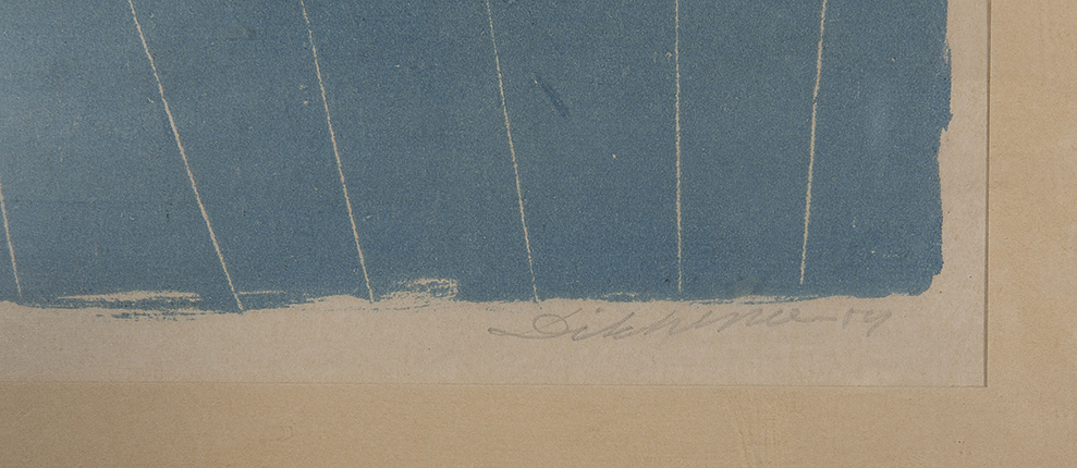 Daniel den Dikkenboer - Compositie - 1954 - Zeefdruk op papier - gesigneerd r.o. - BKR Rotterdam kopen? Bied vanaf 10!