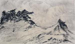 Corneille - Zeldzame ingelijste ets - 1943 verkocht voor € 595!