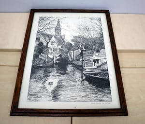 Niet of onleesbaar gesigneerd - Speeltoren te Edam kopen? Bied vanaf 1!