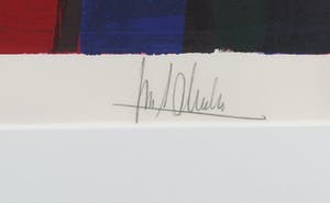 Ton Schulten - Zeefdruk, Herfst I - Ingelijst kopen? Bied vanaf 300!