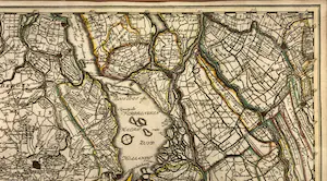 Hendrik de Leth - Nieuwe Caart van de Alblasser-waart t Land van Gorcum Altena etc kopen? Bied vanaf 45!