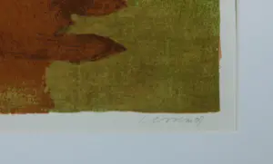 Henk van Vessem - Zeefdruk op papier, Lente II - Ingelijst kopen? Bied vanaf 40!