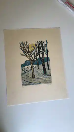 Andreas Felger - Winterlandschaft kaufen? Bieten Sie von 110!
