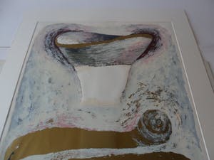 Bert Vredegoor - Zeefdruk. Titel. "Unicum". kopen? Bied vanaf 20!