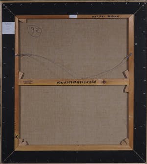 Martin van Wordragen - Olieverf op doek, Slapende taximan - Ingelijst kopen? Bied vanaf 250!