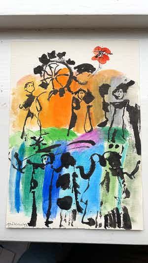 Jef Diederen - Zonder titel verkocht voor € 100!